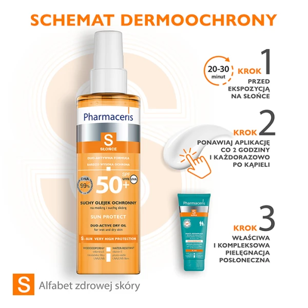 PHARMACERIS S Sun Protect Olejek ochronny, 200 ml 4