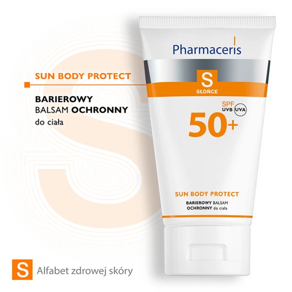 PHARMACERIS S Sun Body Protect Balsam do ciała barierowy ochronny SPF 50+, 150 ml 1