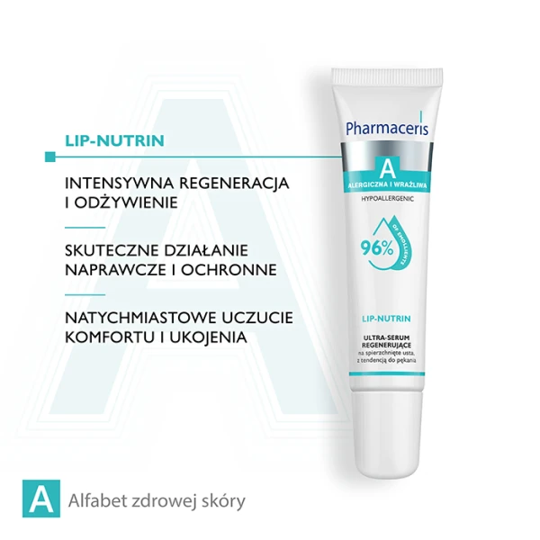 Pharmaceris A ULTRA-SERUM REGENERUJĄCE na spierzchnięte usta, z tendencją do pękania, 15 ml 3