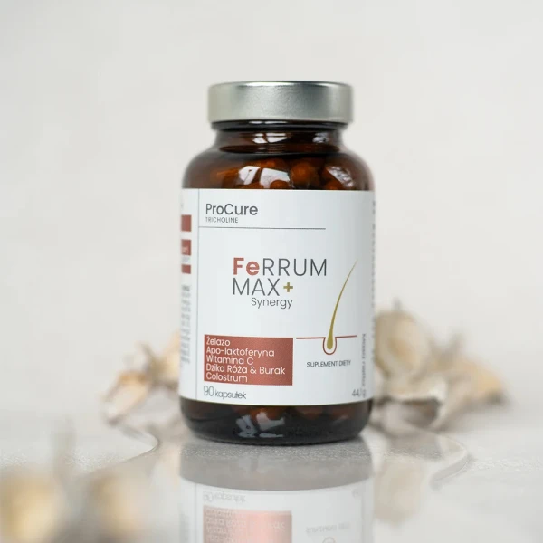 ProCure Tricholine FeRRUM Max+ Synergy, 90 kapsułek 1
