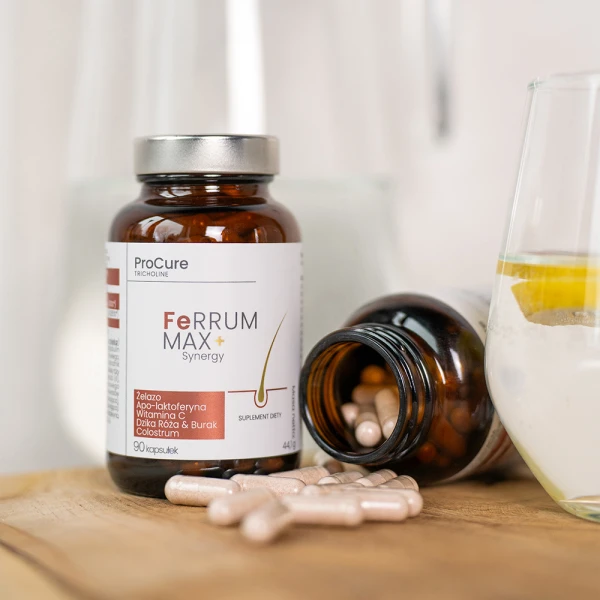 ProCure Tricholine FeRRUM Max+ Synergy, 90 kapsułek 2