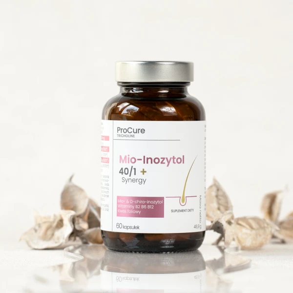 ProCure Tricholine Mio-inozytol 40/1+ Synergy, 60 kapsułek 1