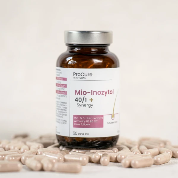 ProCure Tricholine Mio-inozytol 40/1+ Synergy, 60 kapsułek 2