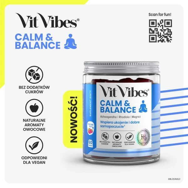 Vit Vibes Calm & Balance, 60 szt. 2