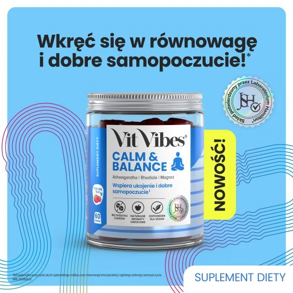 Vit Vibes Calm & Balance, 60 szt. 6