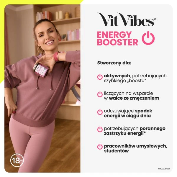 Vit Vibes Energy Booster, 60szt. 8