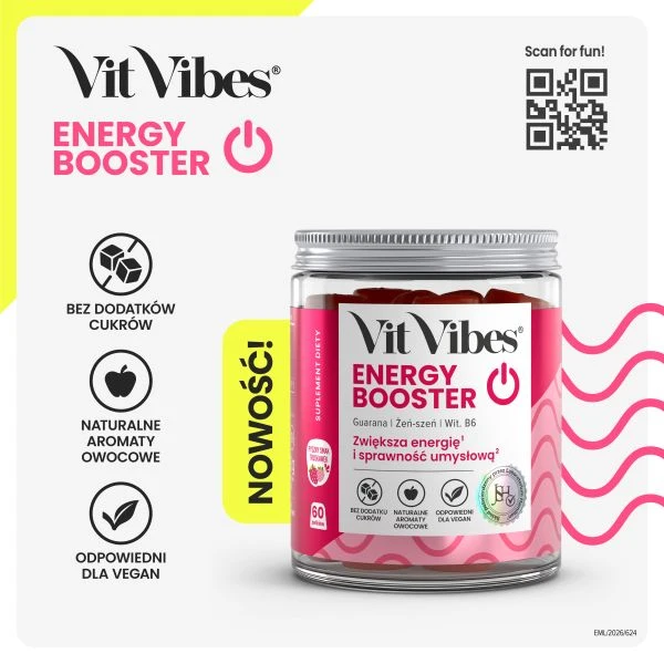 Vit Vibes Energy Booster, 60szt. 6