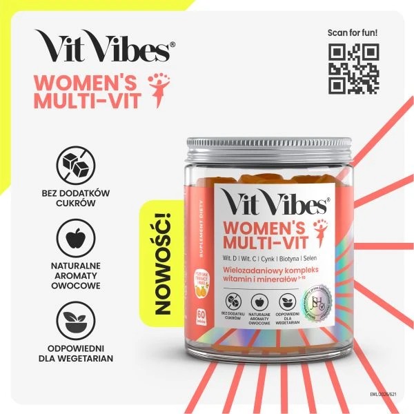 Vit Vibes Women's Multi-Vit, 60szt. 8