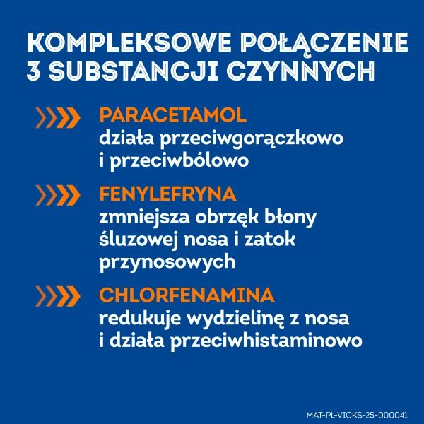 Vicks Antigrip Zatoki i Katar 10 saszetek 4