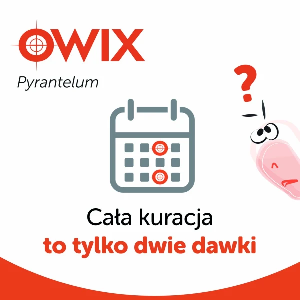 Pyrantelum OWIX zawiesina doustna 0,25g/5ml 15 ml 2