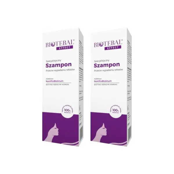 2 x BIOTEBAL EFFECT Specjalistyczny Szampon 200 ml