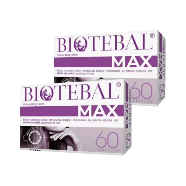 2 x Biotebal Max 60 tabletek