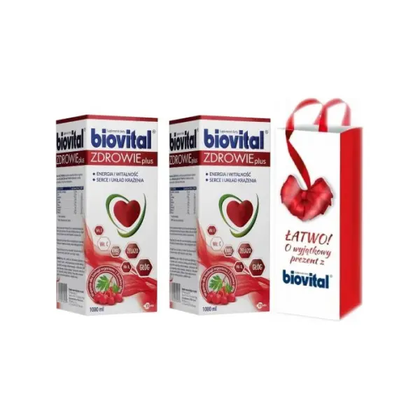 2 x Biovital Zdrowie Plus płyn 1 litr