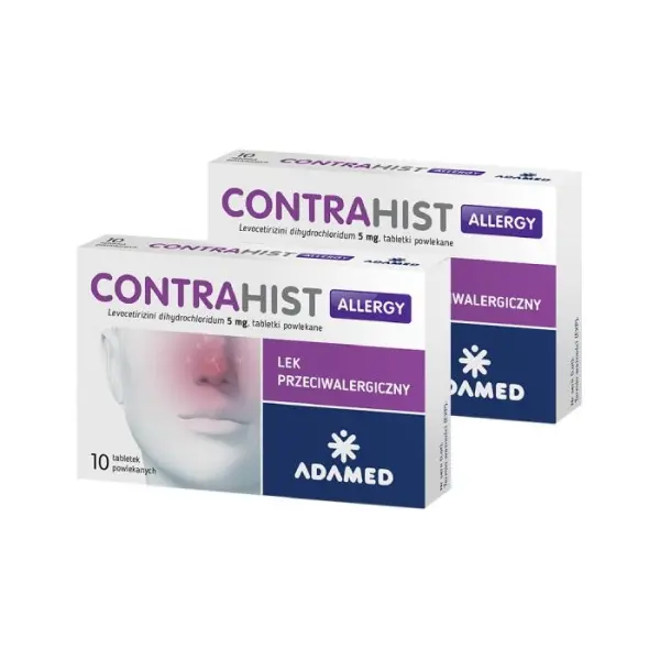 2 x Contrahist Allergy 10 tabletek