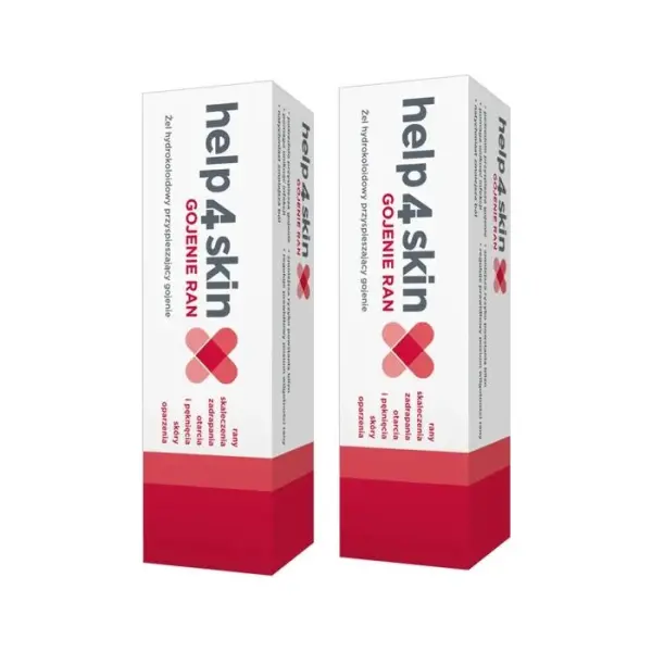 2 x Help4skin gojenie ran żel w tubie 20g