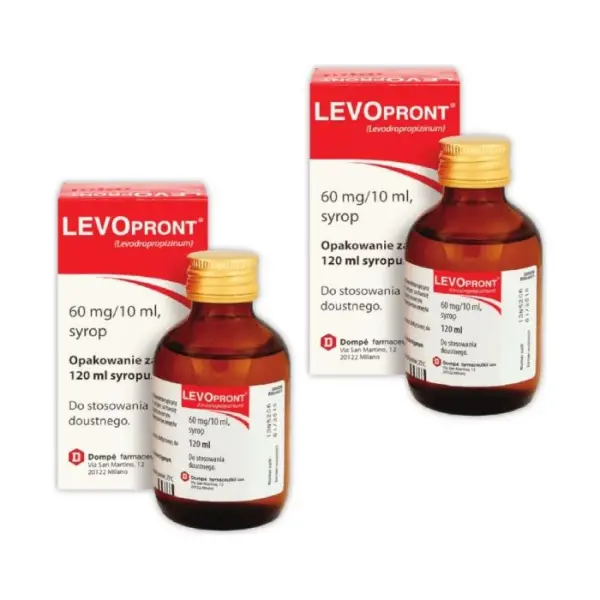 2 x Levopront syrop, 120 ml