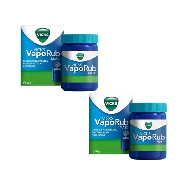 2 x Vicks VapoRub maść 100 g