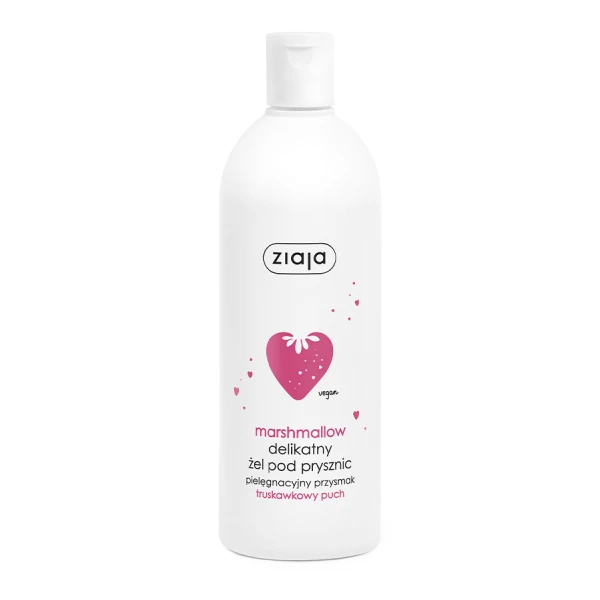 Ziaja MARSHMALLOW Żel pod prysznic truskawkowy puch, 500ml