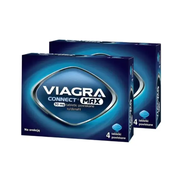 2x Viagra Connect Max 50mg 4 tabletki
