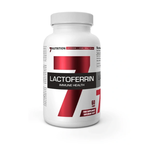 7Nutrition Lactoferrin 90% 100mg, 60 kaps.