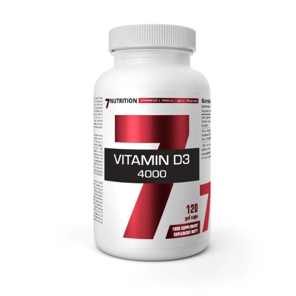 7Nutrition Vitamin D3 4000, 120 kaps.
