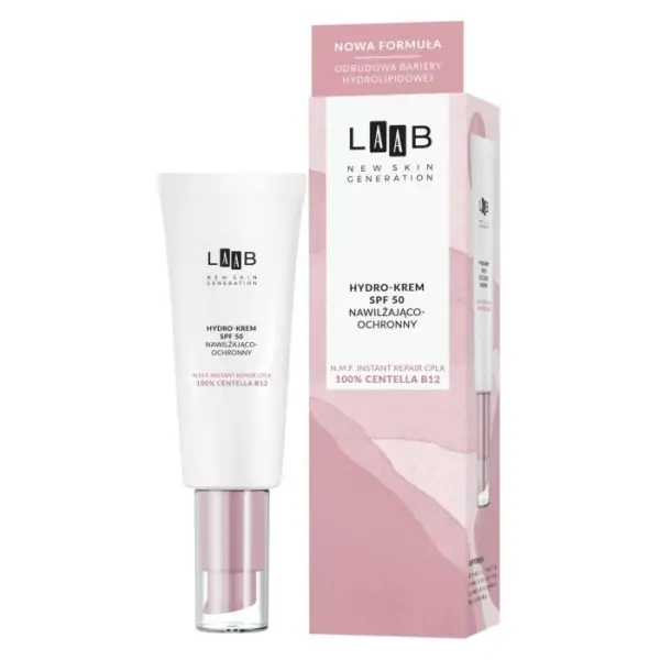 AA LAAB Hydro-krem SPF50 nawilżająco-ochronny, 40 ml