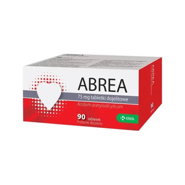 ABREA 75 mg, 90 tabletek dojelitowych