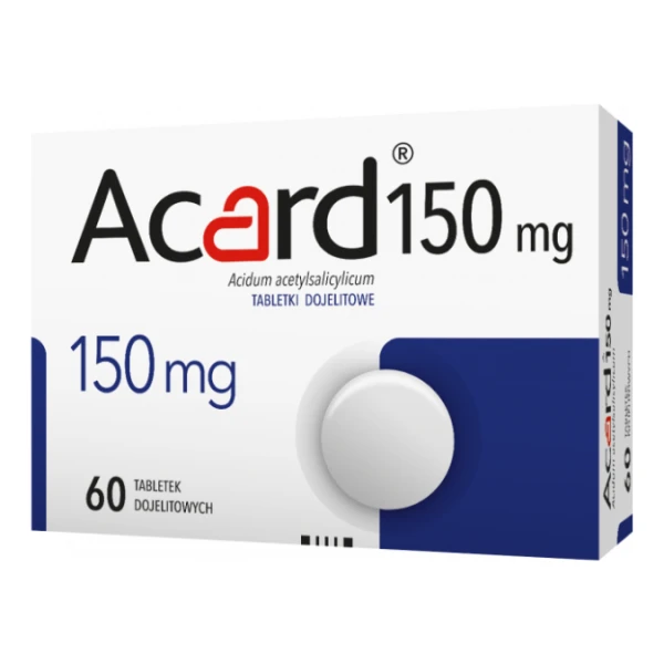 Acard 150 mg 60 tabletek