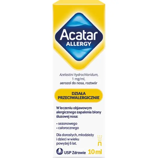 Acatar Allergy aerozol do nosa 1mg/ml 1 butelka 10 ml