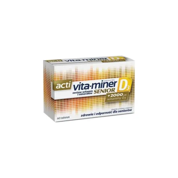 Acti Vita-miner Senior D3 60 tabletek