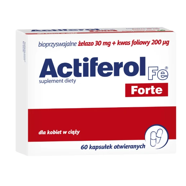 Actiferol Fe Forte, 60 kaps.