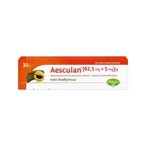 Aesculan maść doodbytnicza 30 g