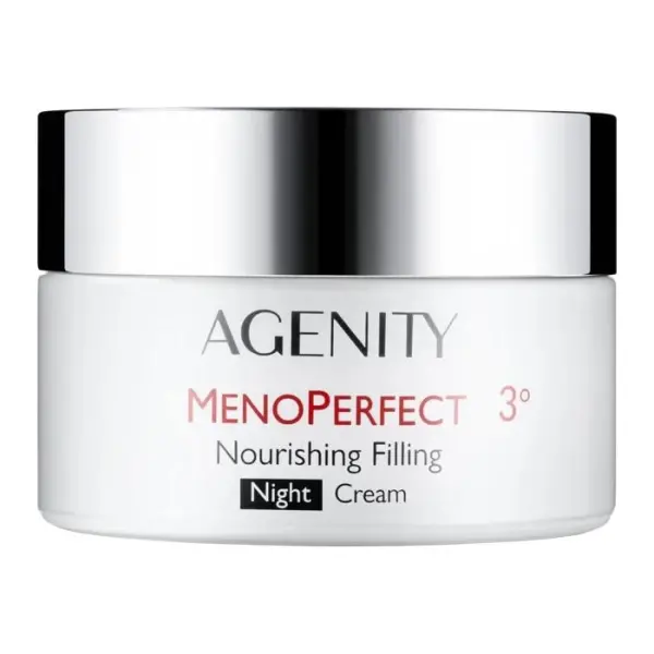 AGENITY MenoPerfect 3° Krem odżywczy, wypełniający na noc, 50 ml