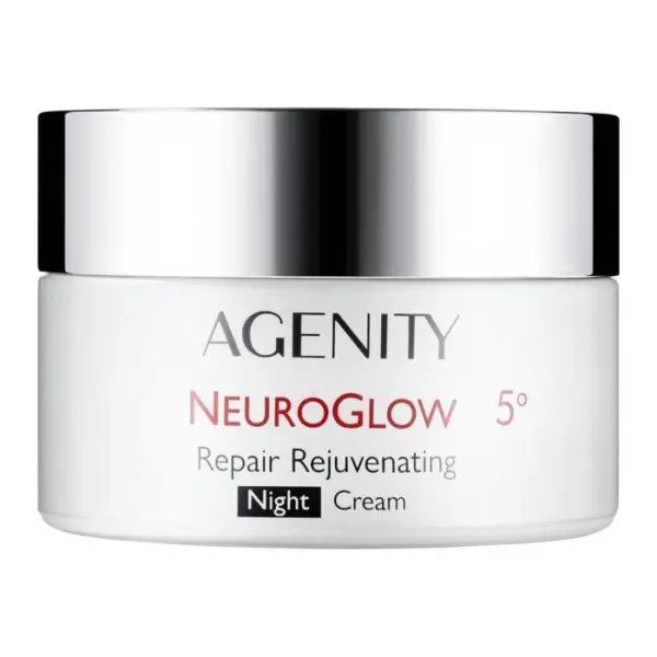 AGENITY Neuroglow 5° Krem odmładzający naprawczy na noc, 50 ml