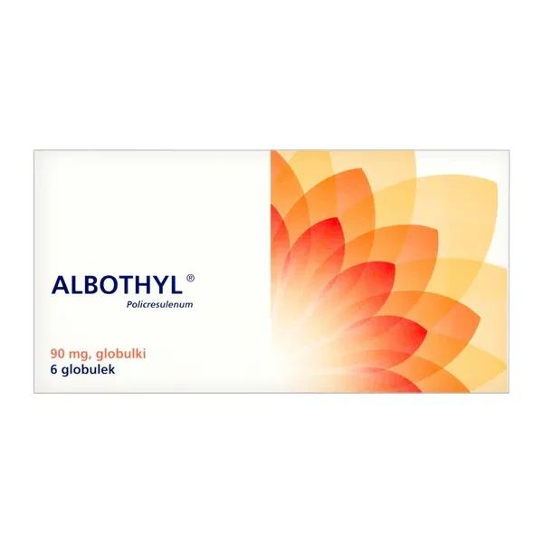 Albothyl 90 mg globulki dopochwowe, 6 szt.