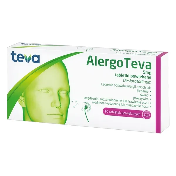 AlergoTeva 5 mg, 10 tabl.