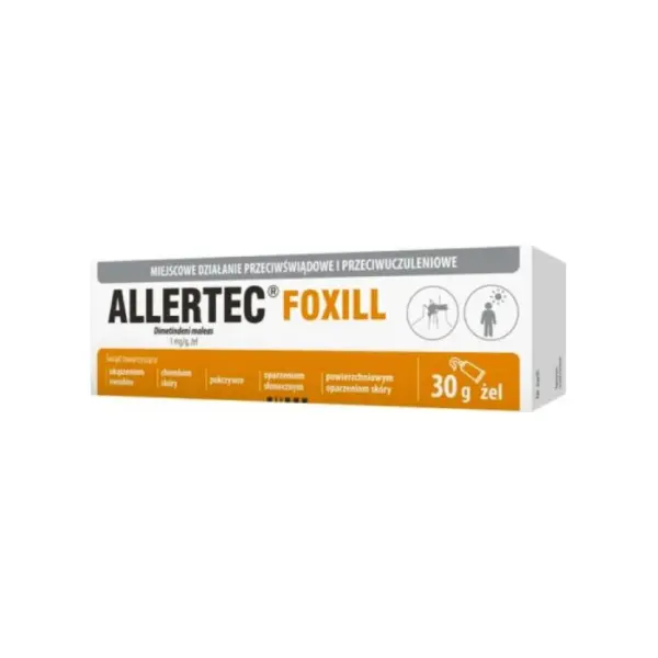 ALLERTEC Foxill żel 1 mg/g, 30 g