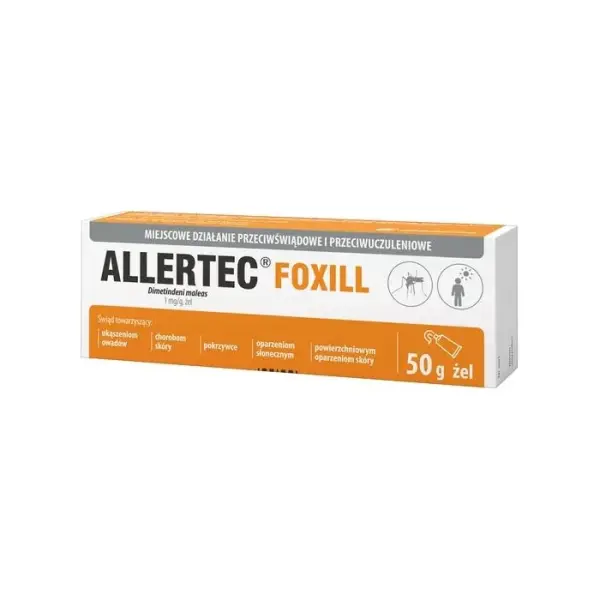 ALLERTEC Foxill żel 1 mg/g, 50 g