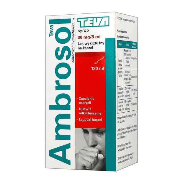 Ambrosol Teva, 30mg/5ml, 120ml