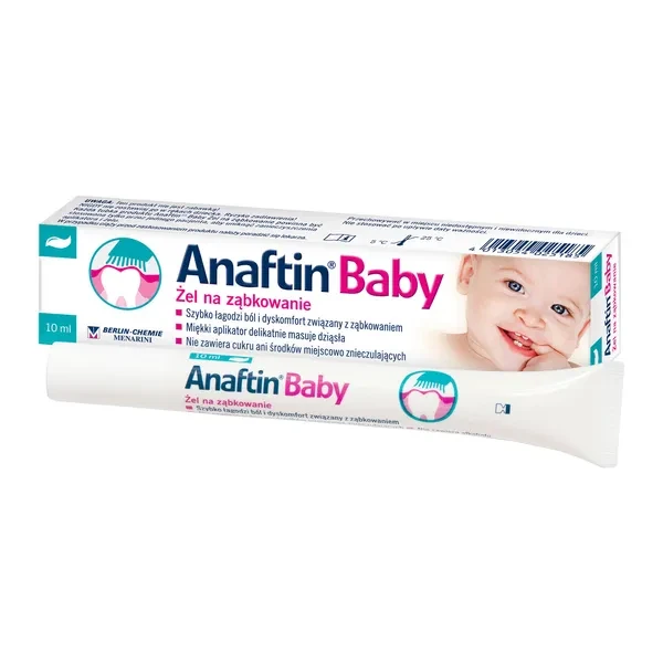 Anaftin Baby Żel na ząbkowanie, 10ml
