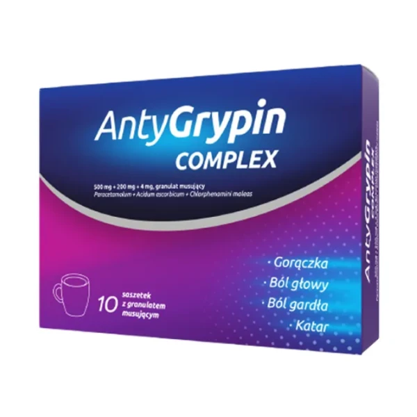 Antygrypin Complex, 10 saszetek