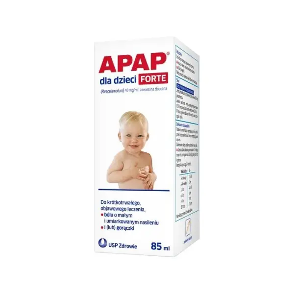 APAP dla dzieci forte zawiesina doustna, 85 ml