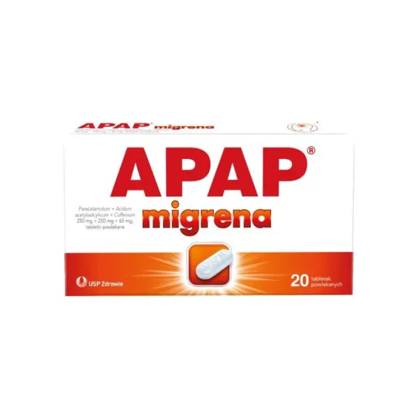 Apap Migrena 20 tabletek powlekanych