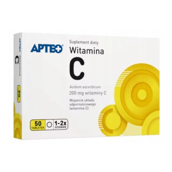 Apteo Witamina C 200 mg, 50 tabl.