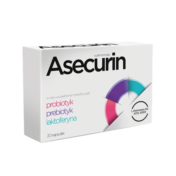 Asecurin, 20 kapsułek