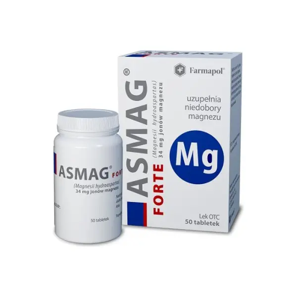 ASMAG Forte 0,034 g Mg2+, 50 tabletek