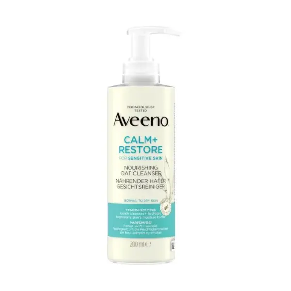 AVEENO Calm+ Restore Odżywczy żel owsiany do mycia, 200 ml