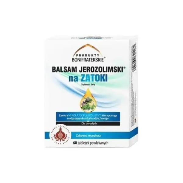 Balsam Jerozolimski na zatoki, 60 tabletek