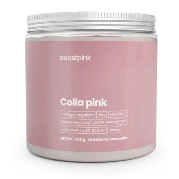 BeastPink Colla Pink Lemoniada truskawkowa, 240g