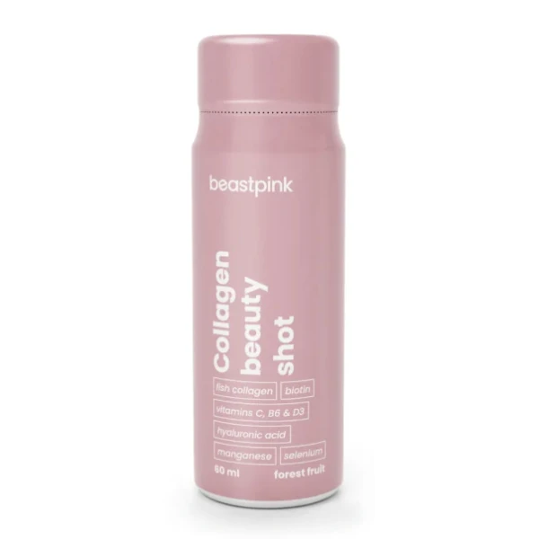 BeastPink Kolagen Beauty Shot owoce leśne, 60 ml